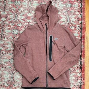 Nike Brick Red Hoodie with Black Accents